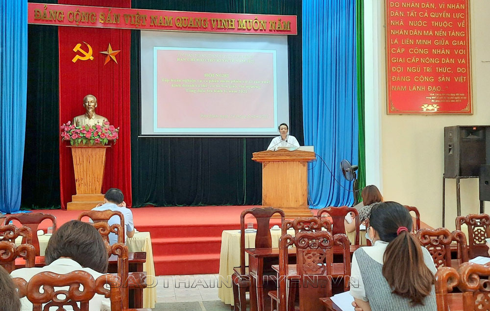 Thái Nguyên tập huấn nghiệp vụ Tổng điều tra kinh tế giai đoạn 2